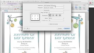 Como imprimir 6 hojas en una sola  Office MAC [upl. by Analra]