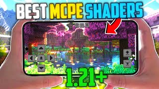 Top 5 NEW Best Shaders For Minecraft PE 121  Render Dragon Shaders For Mcpe [upl. by Tildi]