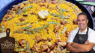 Paella Valenciana la receta mas popular y de la que mas se habla con todos sus TRUCOS [upl. by Kimble]