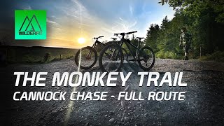 The Monkey Trail  Full Route 2020 Mountain Biking Cannock Chase [upl. by Selrac]