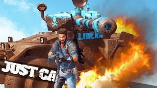 MACHINE GUN VS TANK BATTLE  Just Cause 3 Multiplayer Funny Moments [upl. by Halak]