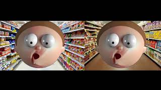 Stretchy Morty Dual screen drops his Skittles [upl. by Ednyl]