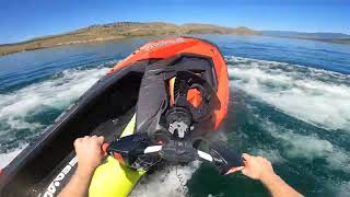 Sea Doo Spark 2up Sport mode vs Touring [upl. by Hazrit]