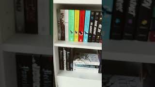 I reorganised my bookshelf to make room for more books lol books bookish booktok bookshelf [upl. by Phylys365]