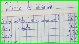 DIETA PARA ENGORDAR BECERROS DE 200 KILOS  PROYECTO GANADERO DESDE CERO  GANA MAS CON ESTA DIETA [upl. by Spurgeon]