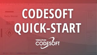 CODESOFT Free QuickStart Video [upl. by Anam]