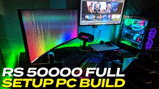 Rs 50000 Full Setup in Pakistan  Best Budget Gaming PC Build in 50000  50K Gaming PC 2024 [upl. by Rochell]