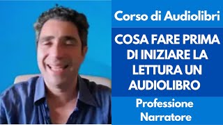 Corso per diventare Lettore di Audiolibri dizione e lettura espressiva x registrare un audiolibro [upl. by Gio112]