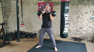 Kettlebell Push Press  Top 5 des exercices avec kettlebell mais pourquoi [upl. by Karp]