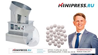 Tabletten und KapselScheibenzählmaschine DT40 Minipressru [upl. by Eanwahs]