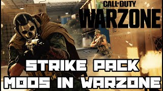 CUSTOM STRIKE PACK LOADOUT MODS  CALL OF DUTY WARZONE XBOX ONE [upl. by Kolva]