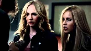 The Vampire Diaries Alaric vs Caroline and Rebeca Season 3 Episode 21 [upl. by Mcclenon]