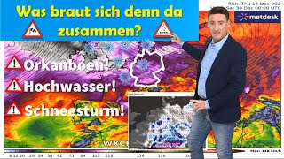 WeihnachtsWetterchaos Überraschender Schneesturm und drohende Orkanböen Was geht denn hier ab [upl. by Mcafee]