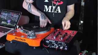 DJ TECH PROMIAMI ON THE TURNTABLES World Widemov [upl. by Lucretia]