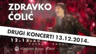 Zdravko Colic  Drugi koncert u Beogradskoj Areni  13 decembar 2014 [upl. by Anceline]