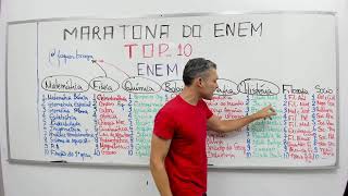 ENEM TOP 10O QUE MAIS CAI NO ENEM [upl. by Annoj32]