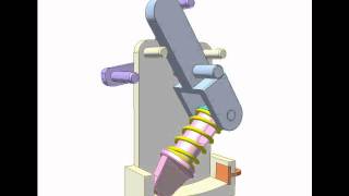 Spring toggle mechanism 5 [upl. by Rice374]