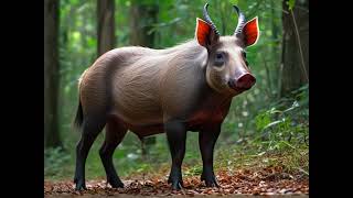 Giant Forest Hog Bushbuck [upl. by Leesa]