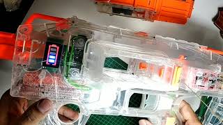 nerf evader mod upgrades worker Valkyrie motor [upl. by Attirb642]