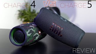 JBL Charge 5 vs Charge 4  Not At All What I Expected  With Sound Sample [upl. by Ttirb]