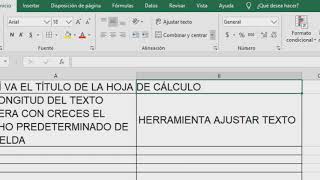 TUTORIAL DE EXCEL COMBINAR Y CENTRAR [upl. by Longo789]