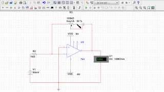 Simulation of Operational Amplifiers using Multisim for Inverting and Non Inverting [upl. by Vyse]