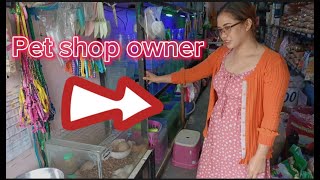 Pet shop tour Episode 1 pet shop owner pala ang umorder kaya biglaang VLOG tuloy tayo [upl. by Sapers100]