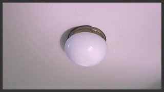 How to replace a ceiling light [upl. by Anelah]