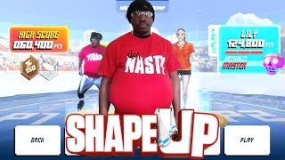 Ubisoft Shape Up Xbox One Gameplay  QJBelly Lost Weight for a Date  Combining FITNESS amp GAMING [upl. by Jayson]