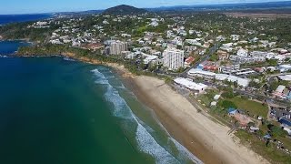 Coolum Beach Sunshine Coast aerial video [upl. by Megargee]