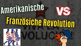 Französiche Revolution und Amerikanische Revolution im Vergleich Ursachen Anlass Verlauf Folgen [upl. by Ylecic20]