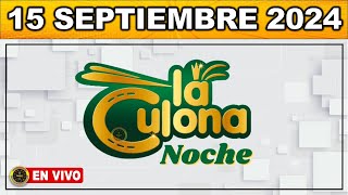 Resultado CULONA NOCHE DOMINGO 15 de septiembre 2024 chance culonanoche [upl. by Yenrab]