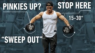 How To Build Capped Shoulders Optimal Training Explained Side Delts [upl. by Whitebook]