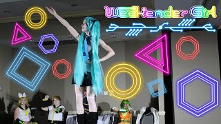 Weekender Girl【Hatsune Miku VOCALOID Cosplay Dance Cover Live  Anime Austin 2022】 [upl. by Sibelle186]