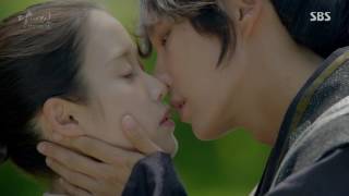 Moon Lovers  scene kiss and love MV Ost Wang So x Hae Soo [upl. by Lowery]