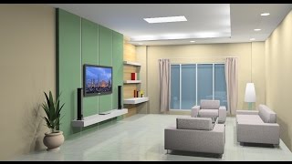 Interior design tutorial using Google Sketchup [upl. by Joshuah]