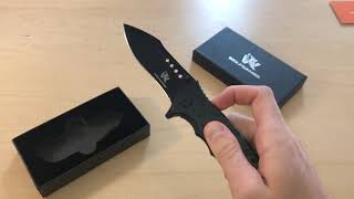 WOLFGANGS SURVIVAL KLAPPMESSER IM TEST  REVIEW [upl. by Adest]