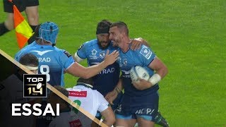 TOP 14  Essai Louis PICAMOLES MHR  Montpellier  Pau  J25  Saison 20172018 [upl. by Isia]