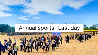 Sports meet Final day  spicer school Annual sports meet 20232024 [upl. by Carlyn]