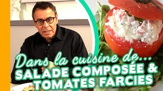 Dans Mon Assiette  Salade Composée amp Tomates Farcies [upl. by Herold546]