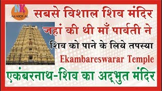 Ekambareshwar Mandir Kanchipuramशिव का सबसे विशाल प्राचीन चमत्कारी मंदिर [upl. by Julita]