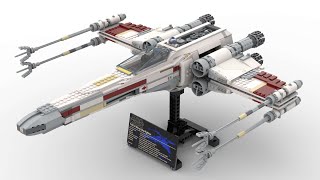 Lego Ultimate Collectors Edition Red Five XWing Starfighter Chillout Speed Build Kit 10240 [upl. by Robby807]