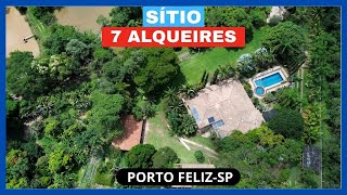 Sítio de 7 alqueires em Porto FelizSP [upl. by Nwahsiek]