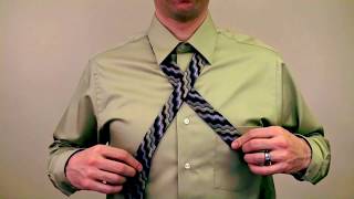 Proper Tie Length of a Full Windsor Knot [upl. by Soph]