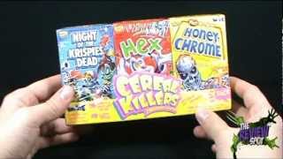 Spooky Spot  Wax Eye Cereal Killers Series 1 Trading Cards [upl. by Urina150]