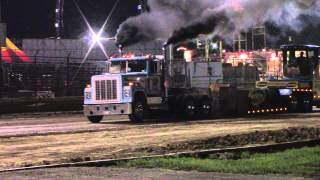 Allegany County Fair Semi Truck Pull 7 18 13 Roy Jones [upl. by Reisinger]