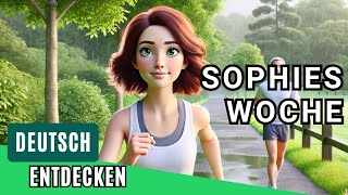 Deutsch Lernen durch Hören Eine Woche mit Sophie  Deutsche Geschichte [upl. by Compton447]