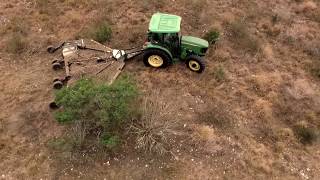 Shredding Live Oak County Texas with John Deere and Modern Mfg [upl. by Eniahs]