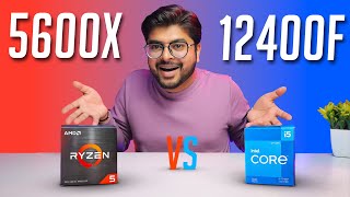 Ryzen 5600x VS Intel i5 12400f  Benchmarks  Techno KASH [upl. by Perrine]