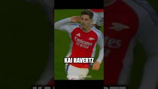 Kai Havertz scores in Arsenal vs Southampton football arsenal premierleague [upl. by Macintosh]